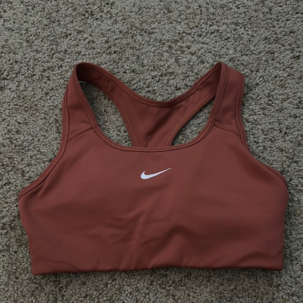 Nike Rust Brown Sports Bra
